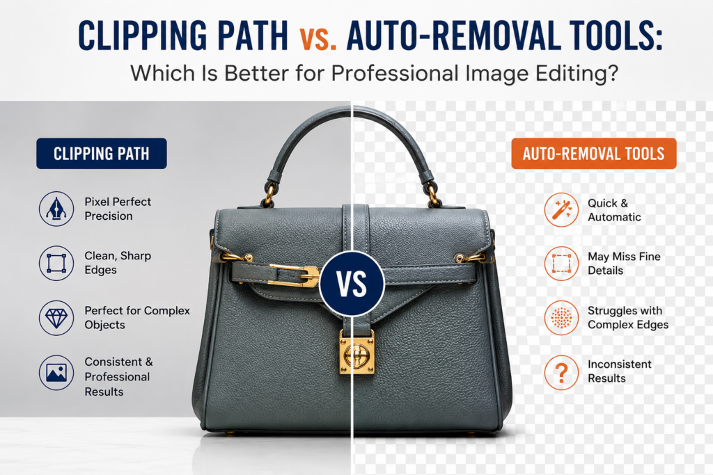 Clipping Path vs. Auto-Removal Tools: Which Is Better for Professional Image Editing?